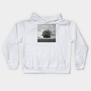 Tree On Hill Kids Hoodie